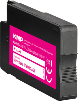 KMP Tintenpatrone H166MX (magenta) ersetzt HP 953XL (F6U17AE)