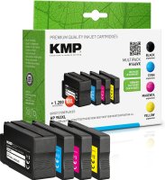 KMP Tintenpatronen H166VX MULTIPACK ersetzt HP 953XL (4...