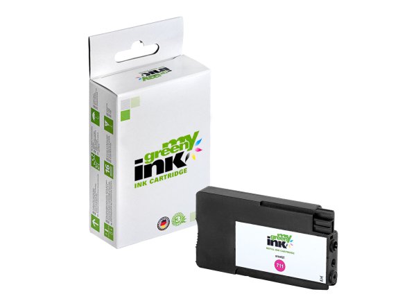my green ink Tintenpatrone (magenta) ersetzt HP 711 (CZ131A - 29ml)
