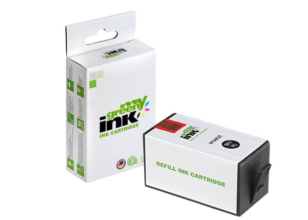 my green ink Tintenpatrone (schwarz) ersetzt HP 903XL (T6M15AE)