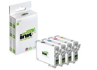 my green ink Tintenpatronen SET ersetzt Epson T1295 (Apfel)