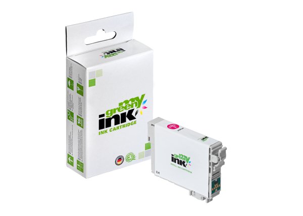 my green ink Tintenpatrone (magenta) ersetzt Epson T1303 (Hirsch)
