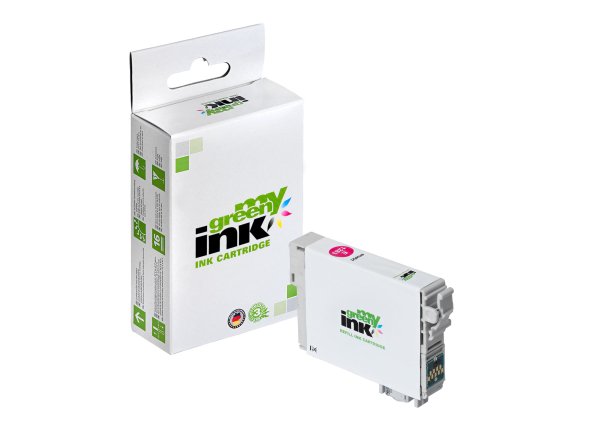 my green ink Tintenpatrone (magenta) ersetzt Epson T1283 (Fuchs)