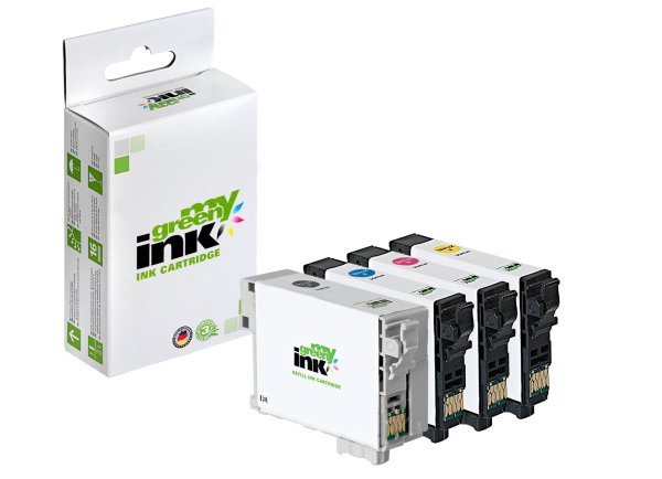 my green ink Tintenpatronen SET ersetzt Epson 27XL (Wecker)