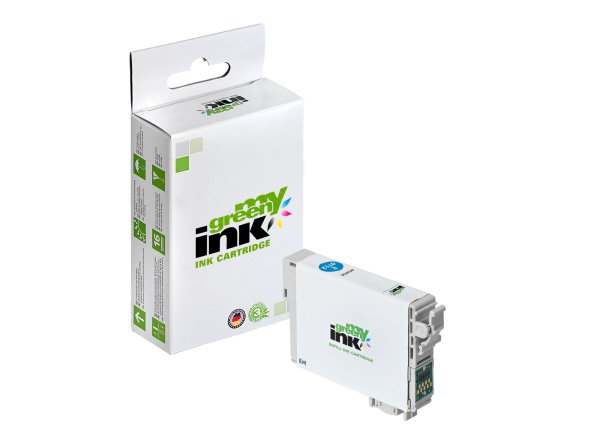 my green ink Tintenpatrone (cyan) ersetzt Epson T0712 (Gepard)