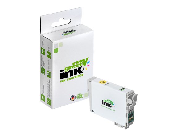 my green ink Tintenpatrone (yellow) ersetzt Epson T0714 (Gepard)