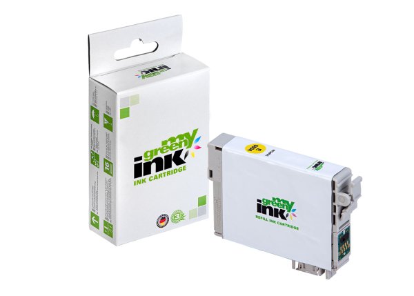 my green ink Tintenpatrone (yellow) ersetzt Epson T0804 (Kolibri)