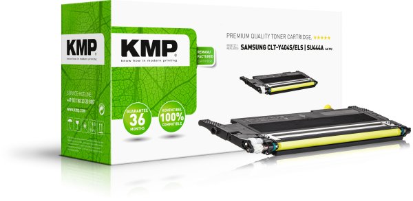 KMP Toner SA-T92 (gelb) ersetzt Samsung Y404S (CLT-Y404S/ELS, SU444A)