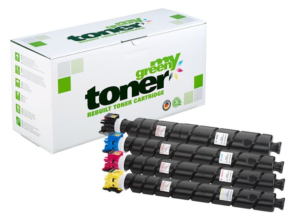 my green toner SET ersetzt Kyocera TK-8335 (TK-8335K, TK-8335C, TK-8335M, TK-8335Y)