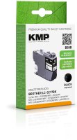 KMP Tintenpatrone B58B (schwarz) ersetzt Brother LC-3217BK