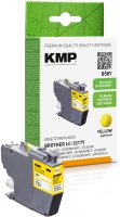 KMP Tintenpatrone B58Y (gelb) ersetzt Brother LC-3217Y