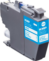 KMP Tintenpatrone B58CX (cyan) ersetzt Brother LC-3219XLC