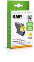 KMP Tintenpatrone B58YX (gelb) ersetzt Brother LC-3219XLY