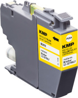KMP Tintenpatrone B58YX (gelb) ersetzt Brother LC-3219XLY