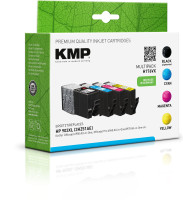 KMP Tintenpatronen H176VX MULTIPACK ersetzt HP 903XL (3HZ51AE)