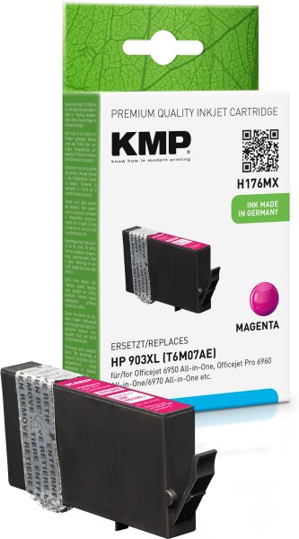 KMP Tintenpatrone H176MX (magenta) ersetzt HP 903XL (T6M07AE)