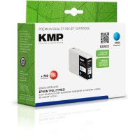 KMP Tintenpatrone E220CX (cyan) ersetzt Epson 79XL (T7902 - Pisa)