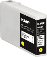 KMP Tintenpatrone E220YX (gelb) ersetzt Epson 79XL (T7904 - Pisa)