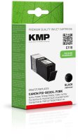KMP Tintenpatrone C110 (schwarz) ersetzt Canon PGI-580PGBK XXL