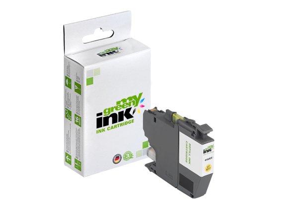 my green ink Tintenpatrone (gelb) ersetzt Brother LC-3217Y