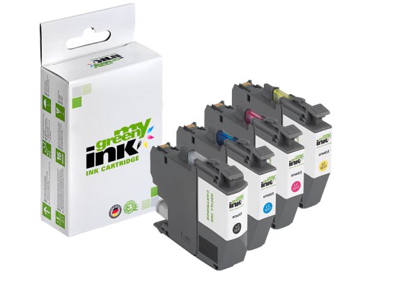 my green ink Tintenpatronen SET ersetzt Brother LC-3217VAL