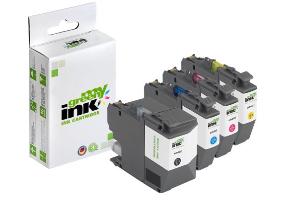 my green ink Tintenpatronen SET ersetzt Brother LC-3219XLVAL
