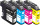 KMP Tintenpatronen B62VX MULTIPACK ersetzt Brother LC-223VALBP