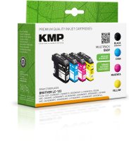KMP Tintenpatronen B60V MULTIPACK ersetzt Brother...