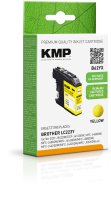KMP Tintenpatrone B62YX (gelb) ersetzt Brother LC-223Y