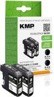 KMP Tintenpatrone B62DX (schwarz) DOUBLEPACK ersetzt...