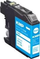 KMP Tintenpatrone B60C (cyan) ersetzt Brother LC-123C