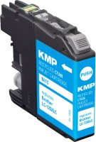 KMP Tintenpatrone B61C (cyan) ersetzt Brother LC-125XLC