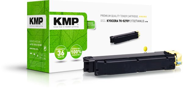 KMP Toner K-T88 (yellow) ersetzt Kyocera TK-5270Y