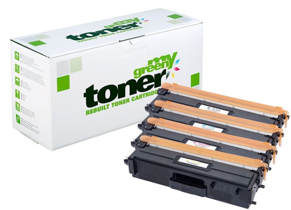 my green toner SET ersetzt Brother TN-910 (TN-910BK, TN-910C, TN-910M, TN-910Y)