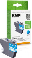 KMP Tintenpatrone B101 (cyan) ersetzt Brother LC-3213C