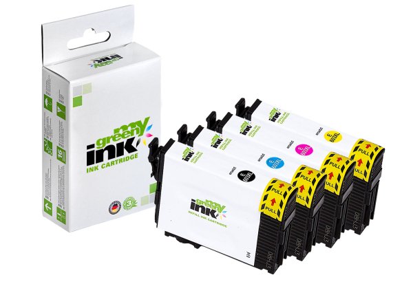 my green ink Tintenpatronen SET ersetzt Epson 603XL (T03A6 - Seestern)