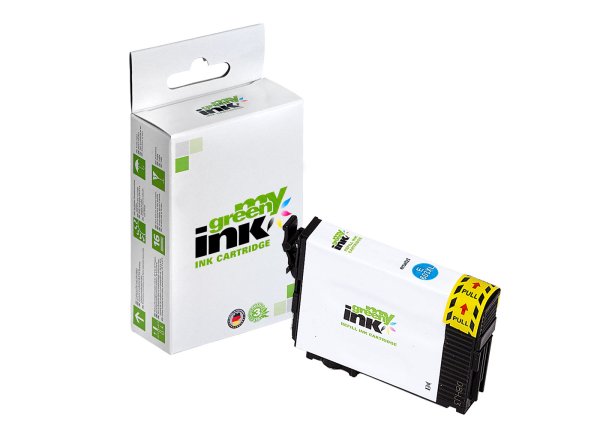 my green ink Tintenpatrone (cyan) ersetzt Epson 603XL (T03A2 - Seestern)