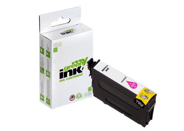 my green ink Tintenpatrone (magenta) ersetzt Epson 502XL (T02W3 - Fernglas)