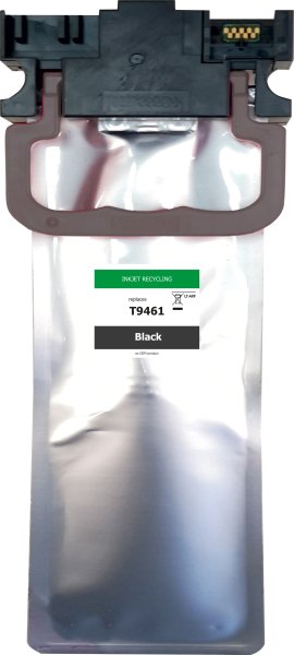 Refill-Tintenpatrone ersetzt Epson T9461 (schwarz)