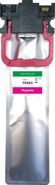 Refill-Tintenpatrone ersetzt Epson T9453 (magenta)