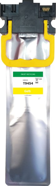 Refill-Tintenpatrone ersetzt Epson T9454 (gelb)