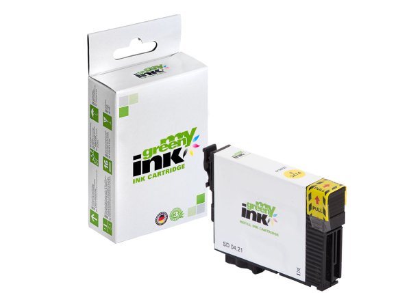 my green ink Tintenpatrone (yellow) ersetzt Epson 34XL (T3474 - Golfball)