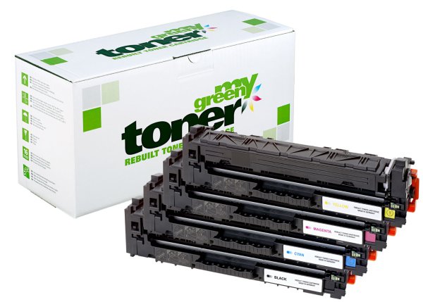 my green toner SET ersetzt HP 207X