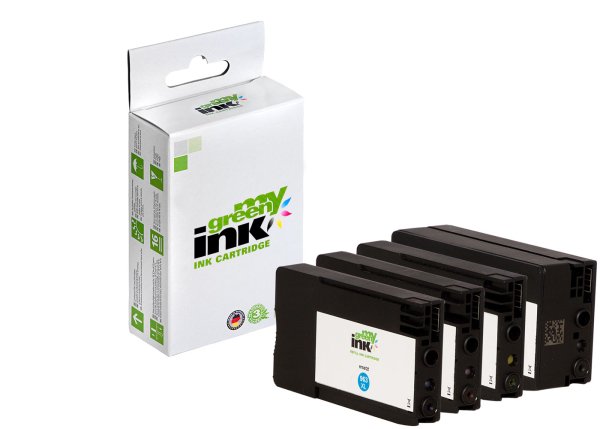 my green ink Tintenpatronen SET ersetzt HP 963 (4 Patronen)