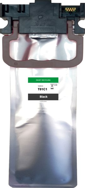 Refill-Druckerpatrone ersetzt Epson T01C100 (schwarz)