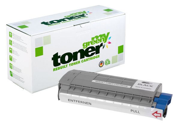 my green toner (schwarz) ersetzt OKI 46507616