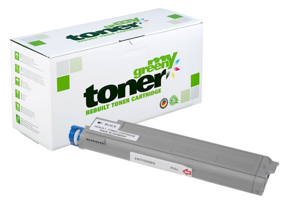 my green toner (schwarz) ersetzt OKI 42918916