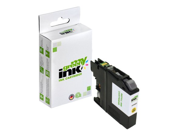 my green ink Tintenpatrone (yellow) ersetzt Brother LC-22UY