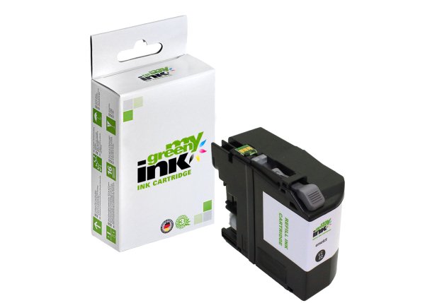 my green ink Tintenpatrone (schwarz) ersetzt Brother LC-22EBK