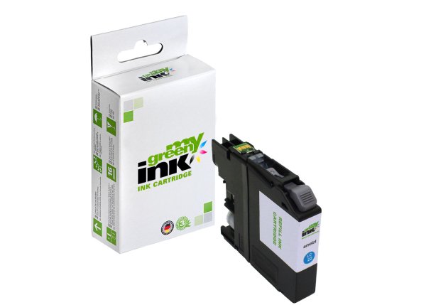 my green ink Tintenpatrone (cyan) ersetzt Brother LC-22EC